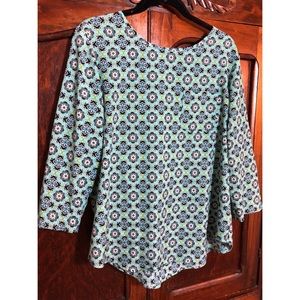 Pullover mod print VanHeusen blouse
